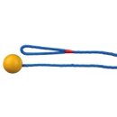 Moosgummiball mit Schnur Gelb 6 cm