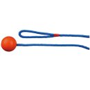 Throw ball with cord orange