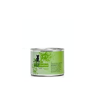 Catz finefood No 5 Lachs &amp; Gefl&uuml;gel - 200 g Dose