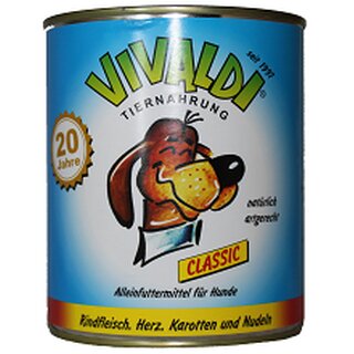 Vivaldi Rindfleisch, Herz, Karotten &amp; Nudeln - 820 g Dose