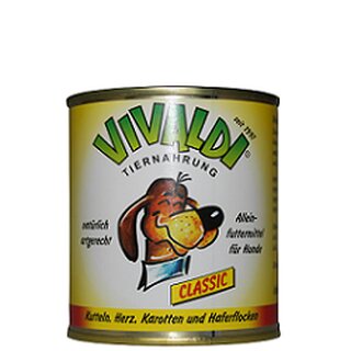 Vivaldi Beef Tripe, Heart, Carrots &amp; Oatflakes - 300 g can