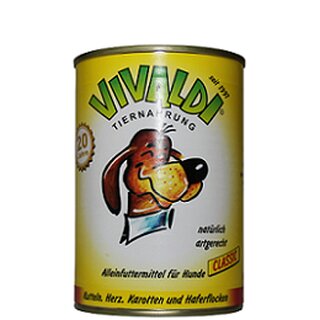 Vivaldi Kutteln, Herz, Karotten &amp; Hafeflocken - 400 g Dose