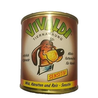 Vivaldi Sensitiv Wild, Karotten &amp; Reis - 300 g Dose