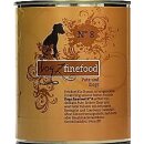 Dogz finefood No 8 Pute &amp; Ziege - 800 g Dose
