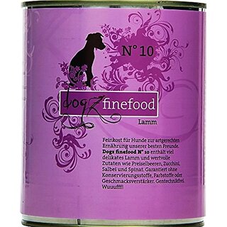 Dogz finefood No 10 Lamm - 200 g Dose